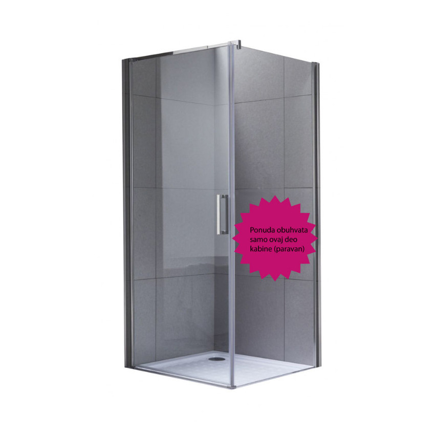 HYDROFIT - ENJOY WALK IN Tus paravan 80/195cm