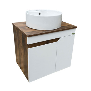 Ormaric konzolni HYDRA - ELORA 60cm white + lavabo [13-]