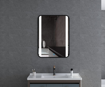 LED ogledalo sa crnim ramom 800x600 DH-6080BLMB