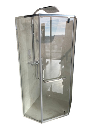 Tus paravan SGP-2107C 90x90/200cm - HYDROFIT [6mm, chrome]