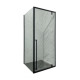 Tus paravan SGP-2106AB 90x90/200cm - HYDROFIT [6mm, black]