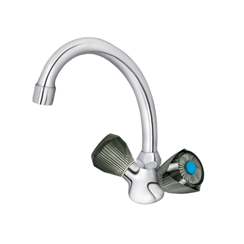 BATERIJA ZA SUDOPERU - LAVABO IZLIV 130 MM
